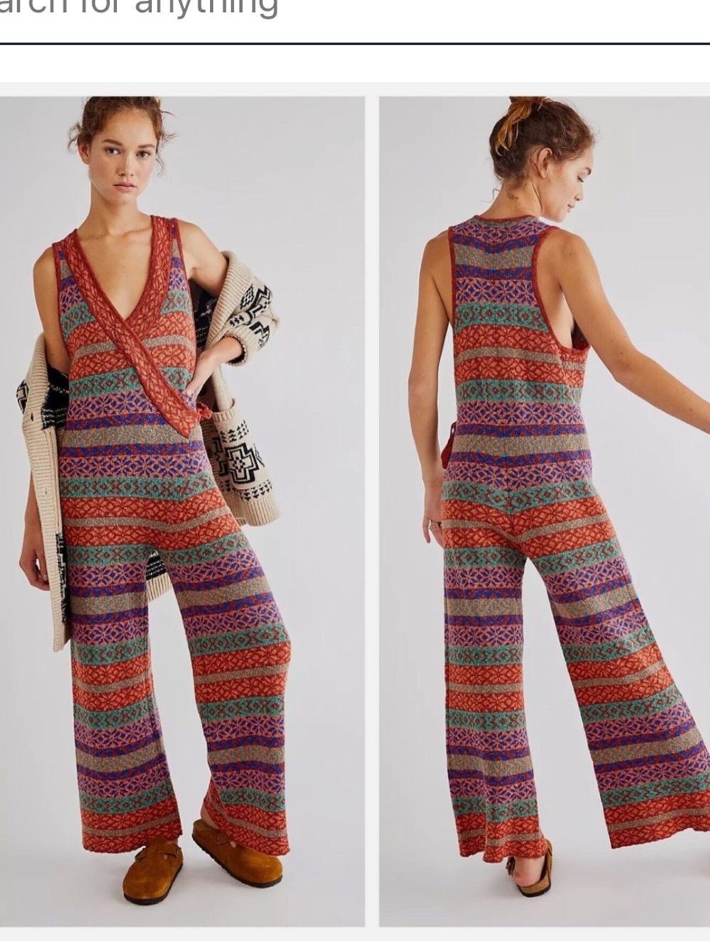 Free People “Snowfall Kind of Love” One‑Piece Jumpsuit Size Small NWT